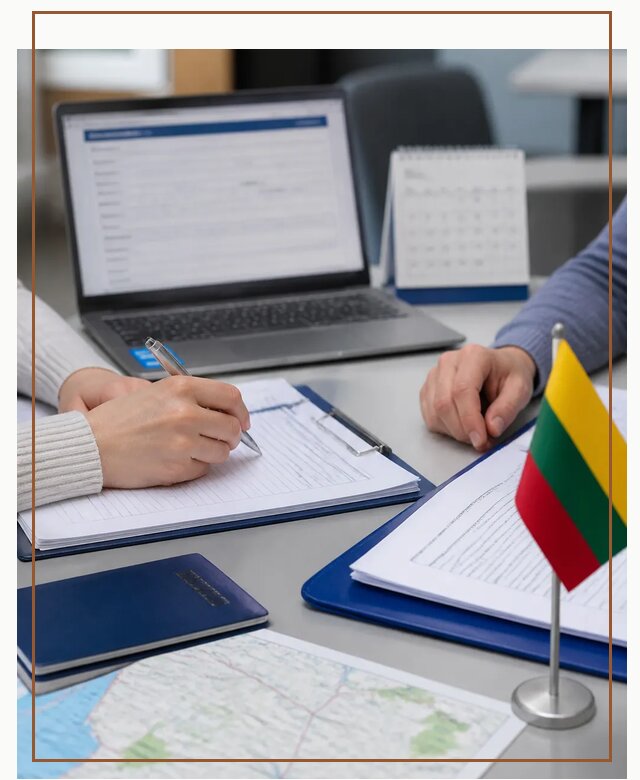 Профессиональное оформление визы в Литву для поездки в Донецке