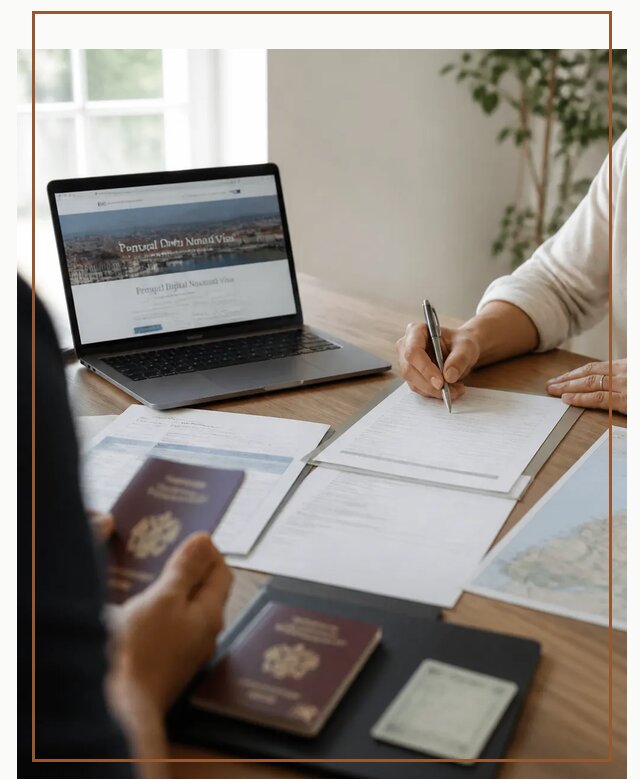 Оформление Digital Nomad и ВНЖ Португалии в Донецке
